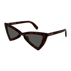 Saint Laurent SL207JERRY Women's Sunglasses β Dark Havana / Grey, 53mm