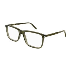 Saint Laurent SL454 Men's Eyeglasses – Shiny Green, 59mm