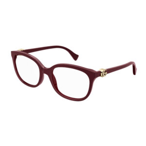 Gucci GG1075O Women's Eyeglasses β Burgundy, 54mm