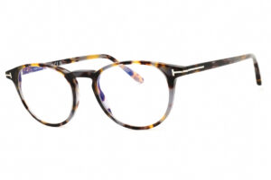 Tom Ford FT5803-B Men's Eyeglasses β Coloured Havana, 51mm