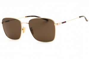 Gucci GG2097SK Men's Sunglasses β Gold / Brown, 58mm