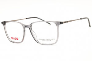 Hugo HG1288 Men's Eyeglasses – Transparent Dark Grey, 52mm