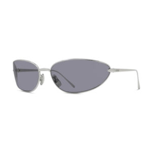Loewe LW40164U Women's Sunglasses – Shiny Silver / Grey, 68mm