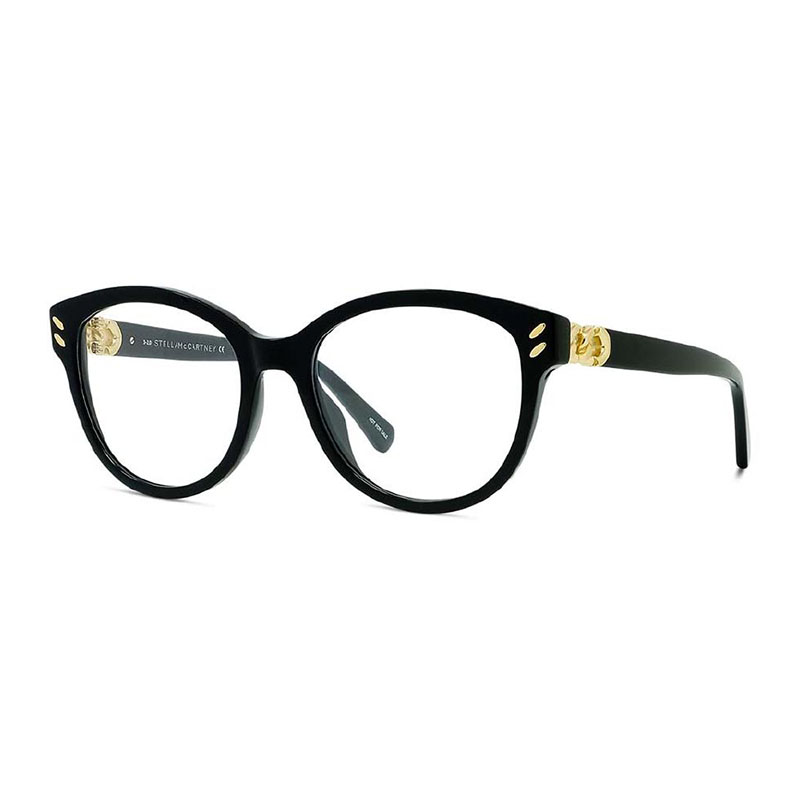 Stella McCartney SC50006I Women's Eyeglasses – Black/Gold, 53mm