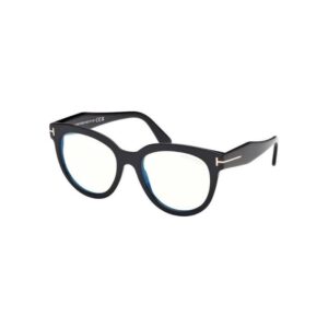 Tom Ford FT5987-B Women's Eyeglasses – Shiny Black, 52mm