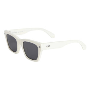 Off-White OERI13XVALDEZ Unisex Sunglasses β White / Dark Grey, 53mm