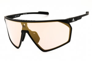 Adidas SP0073 Men's Sunglasses β Matte Black / Brown Mirror