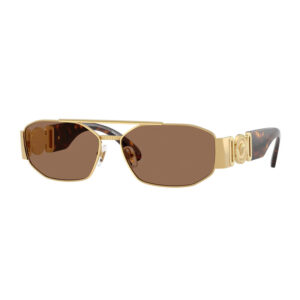 Versace VE2287 Women's Sunglasses β Gold / Brown, 58mm