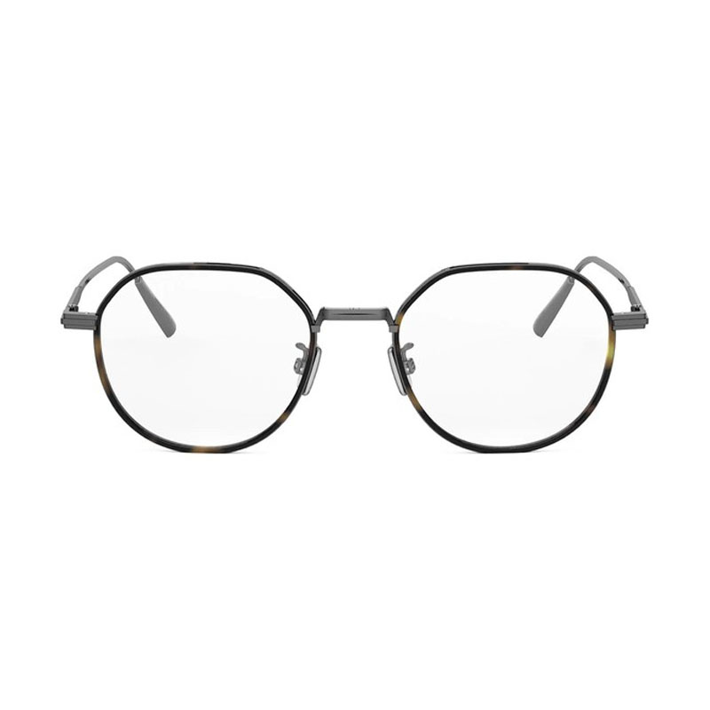 Dior DIORBLACKSUITOR3U Women's Eyeglasses – Shiny Dark Ruthenium, 49mm - Image 2