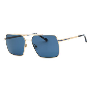 Zeiss ZS24152S Unisex Sunglasses β Satin Gold / Blue, 57mm