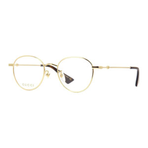 Gucci GG0607OK Unisex Eyeglasses β Gold, 50mm