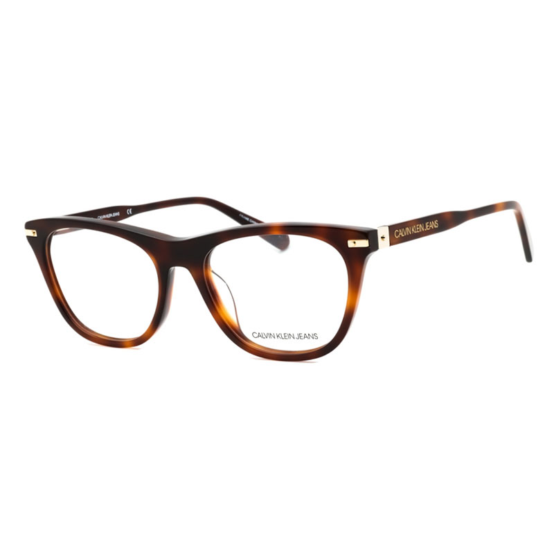 Calvin Klein Jeans CKJ19525 Women's Eyeglasses – Soft Havana, 52mm