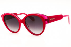 Max & Co MO0076 Women's Sunglasses – Shiny Pink / Smoke Gradient, 55mm