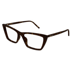 Saint Laurent SL737MICATHINOPT Women's Eyeglasses – Havana, 54mm