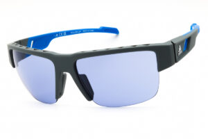 Adidas SP0070 Men's Sunglasses – Grey / Blue, 68mm