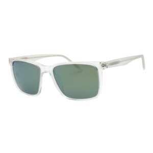 Nautica N6259SN Men's Sunglasses β Transparent / Green Mirror, 55mm