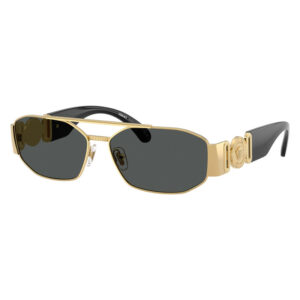 Versace VE2287 Women's Sunglasses β Gold / Grey, 58mm