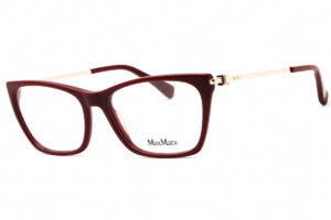 Max Mara MM5128 Women's Eyeglasses – Shiny Bordeaux, 54mm