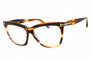 Tom Ford FT6064-B Women's Eyeglasses β Coloured Havana, 56mm