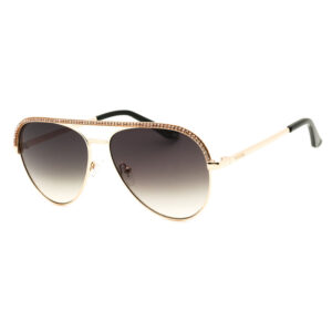 Guess GU00271 Women's Sunglasses β Shiny Deep Gold / Smoke Gradient, 60mm