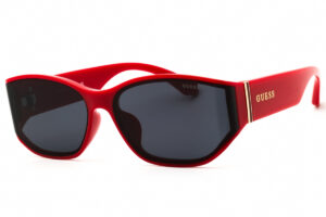 Guess Factory GF00066 Women's Sunglasses β Shiny Red / Smoke, 63mm
