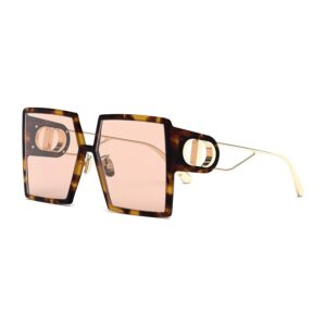 Dior 30MONTAIGNESU Women's Sunglasses – Blonde Havana / Violet, 58mm