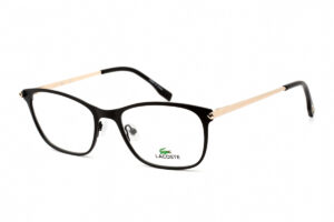 Lacoste L2276N Unisex Eyeglasses – Black/Crystal, 56mm