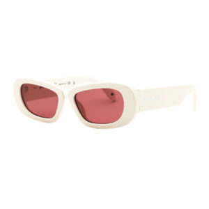 Palm Angels PERI107DANA Women's Sunglasses β White / Red, 53mm