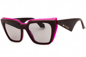 Etro ETRO0096/G/S Men's Sunglasses β Plum Fuchsia / Grey, 55mm