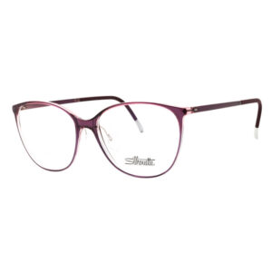 Silhouette SPXILLUSIONFULLRIM1601/75 Women's Eyeglasses β Shiny Rose With Dark Orchid, 54mm