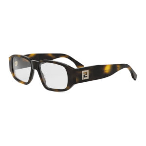 Fendi FE50115I Men's Eyeglasses β Havana, 54mm