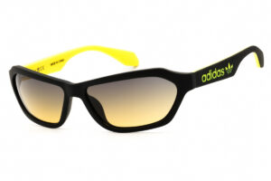 Adidas OR0021 Unisex Sunglasses β Matte Black / Blue Gradient, 58mm
