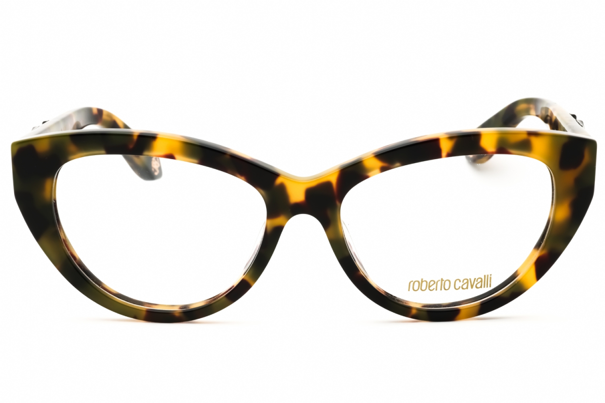 Roberto Cavalli VRC024M Women's Eyeglasses – Vintage Havana, 53mm - Image 2