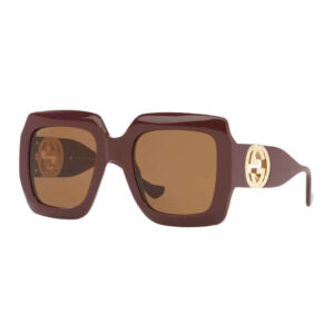 Gucci GG1022S Women's Sunglasses β Brown / Brown, 54mm