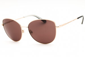 Anne Klein AK7084 Women's Sunglasses – Gold / Brown, 58mm