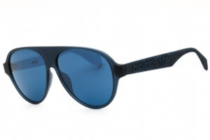Adidas OR0059 Men's Sunglasses – Blue / Blue Mirror, 57mm
