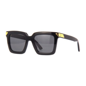 Bottega Veneta BV1005S Women's Sunglasses – Black / Grey, 53mm