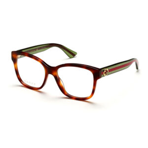 Gucci GG0038O Women's Eyeglasses – Havana, 54mm