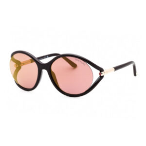 Tom Ford FT1090 Women's Sunglasses β Shiny Dark Brown / Rose Brown, 59mm