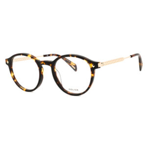 Police VPLG27 Women's Eyeglasses β Shiny Havana, 49mm