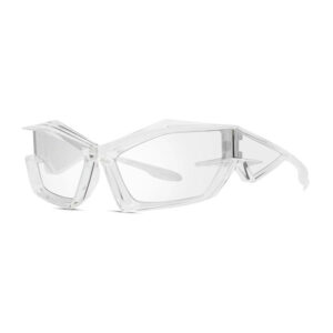 Givenchy GV40049U Women's Sunglasses β Transparent / Silver Mirrored, 69mm