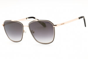 Guess GU00147 Men's Sunglasses – Gold / Smoke Mirror, 56mm