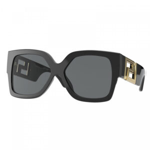 Versace VE4402 Women's Sunglasses – Black / Dark Grey, 59mm