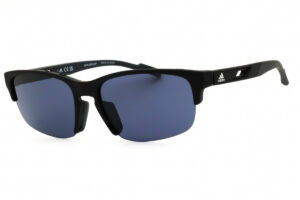 Adidas SP0068 Men's Sunglasses – Matte Black / Smoke, 57mm
