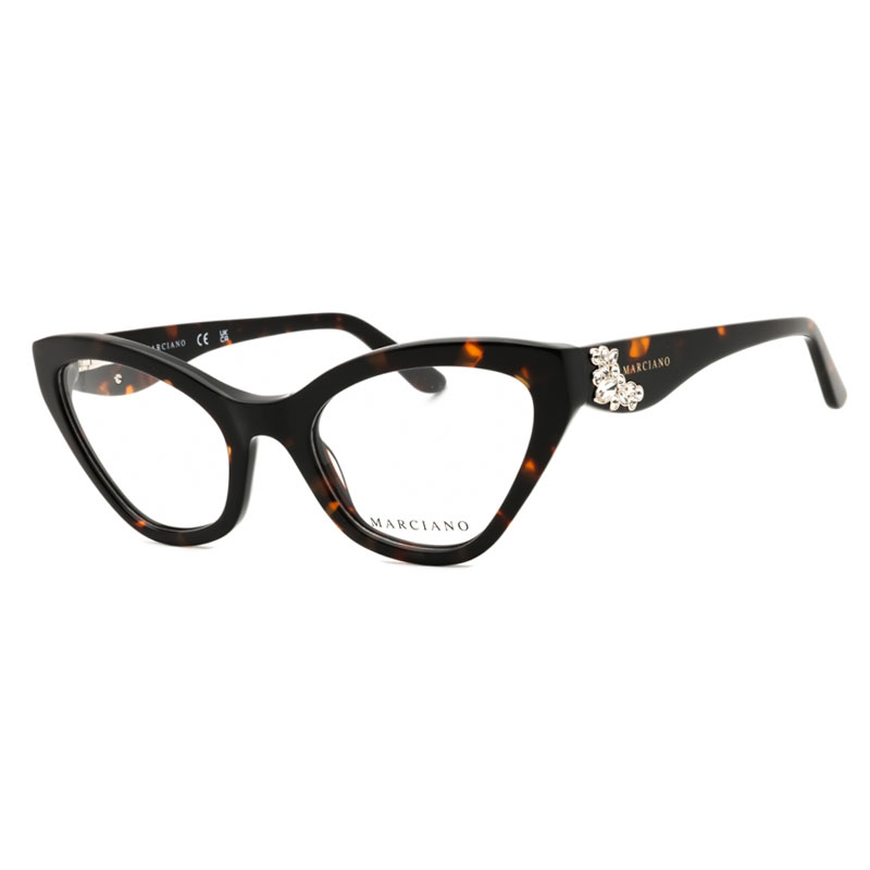 Guess by Marciano GM50038 Women's Eyeglasses – Dark Havana, 53mm