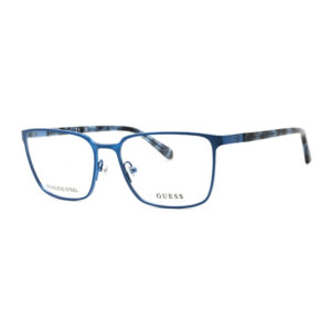 Guess GU50243 Men's Eyeglasses β Matte Blue, 58mm