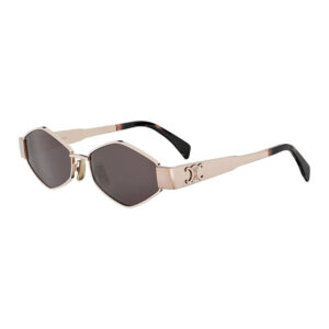 Celine CL40254U Women's Sunglasses β Shiny Rose Gold / Smoke, 54mm