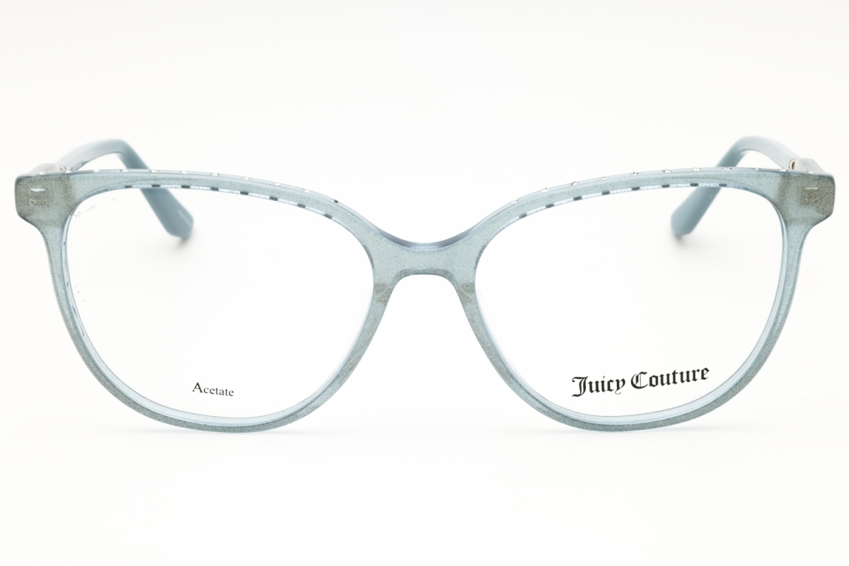 Juicy Couture JU252 Women's Eyeglasses – Blue Glitter Blue, 54mm - Image 2