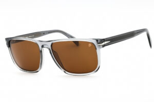 David Beckham DB1060/S Men's Sunglasses β Grey / Brown, 57mm