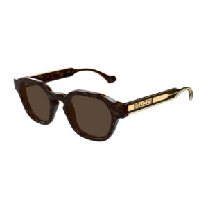 Gucci GG1730S Men's Sunglasses β Dark Havana / Brown, 50mm